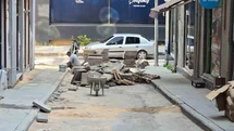 Bilecik’te 1 haftadır bitmeyen kaldırım yapımı esnafı çileden çıkardı