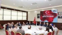 Elazığ'da Vali Hatipoğlu Gazetecilerle Buluştu