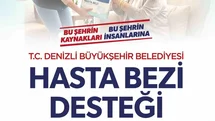 Denizli Büyükşehir zor günlerde ailelerin yanında