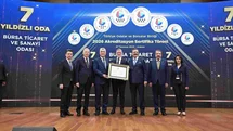 BTSO’nun hizmet kalitesine 7 yıldızlı tescil