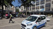 Samsun Cumhuriyet Meydanı'nda Ceza Uygulaması