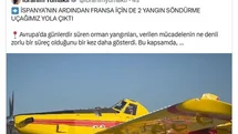 Fransa'da Türkiye'ye Teşekkür Mesajı