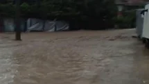 Cide'de Sel Felaketi Anbean Görüntülendi