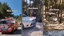 Toroslar'da Feci Kaza: Demir Yüklü Araç 150 Metrelik Şarampole Uçtu!