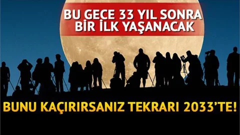 Ay Tutulması ve Süper Ay Bu Gece Aynı Anda Olacak