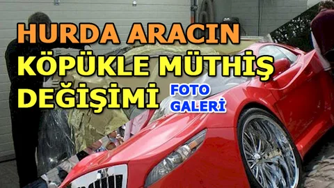 Mercedes Arabanın Köpükle Müthiş Değişimi