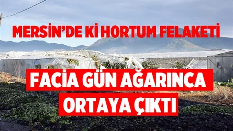 Mersin'de Hortum Felaketi