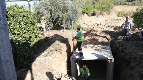 MESKİ Yağmursuyu Çalışmalarına Hız Verdi