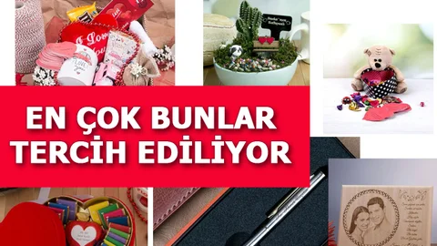 Özel ve Önemli Günlerde, En Çok Tercih Edilen Hediyeler / Hediyelik Ürünler