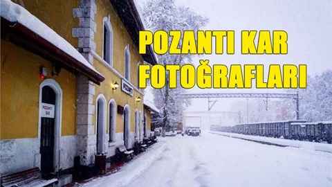 Pozantı Kar Manzaraları, Pozantı'da Çekilmiş Kar Fotoğrafları