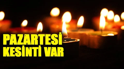 Mersin Elektrik Kesintisi Pazartesi Günü Kesintileri