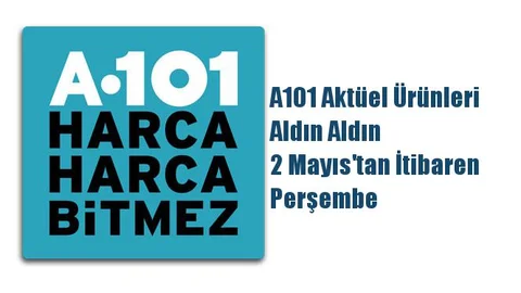 A101 Aktüel Ürünleri, Aldın Aldın 2 Mayıs'tan İtibaren Perşembe