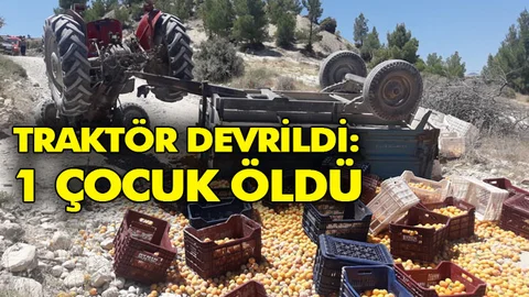 Mersin Mut Köselerli Mahallesi Kalecik Mevkiinde Traktör Kazası Meydana Geldi