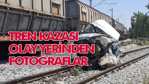 Mersin Tren Kazası; Yenice'de Meydana Gelen Tren Kazasının Olay Yeri Fotoğrafları