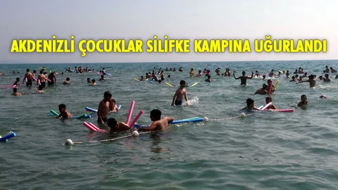Akdenizli Çocuklar Silifke Kampına Uğurlandı