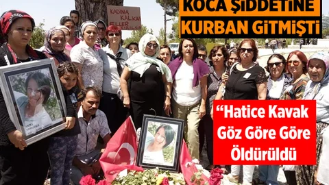 Gülnar'da Kocası Tarafından Öldürülen Hatice Kavak Anıldı