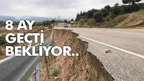 Yoldaki Çökmenin Ardından 8 Ay Geçti