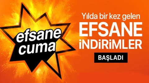 Efsane Cuma'da Alışveriş Çılgınlığı Devam Ediyor