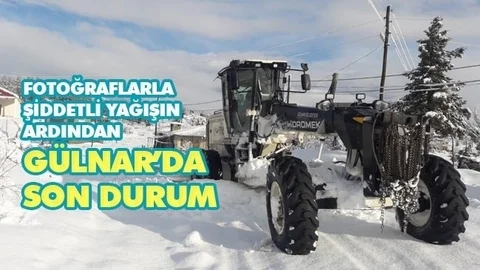 Fotoğraflarla, Mersin Gülnar’da Son Durum