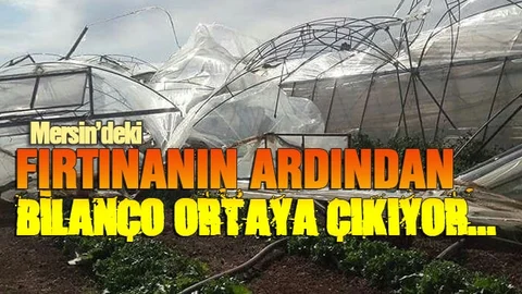 Şiddetli Fırtınanın Bilançosu Ortaya Çıkmaya Başladı