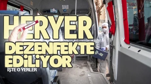 Mersin’de Koronavirüs Tedbirleri!