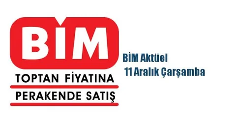 BİM Aktüel  11 Aralık Çarşamba  İndirimli Ürünlerin Listelendiği Aktüel