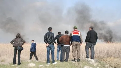 Göksu Deltası'nda Yangın