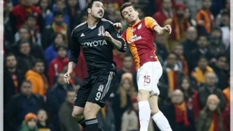 Galatasaray Beşiktaş Derbisi İlk Yarı Görüntüleri