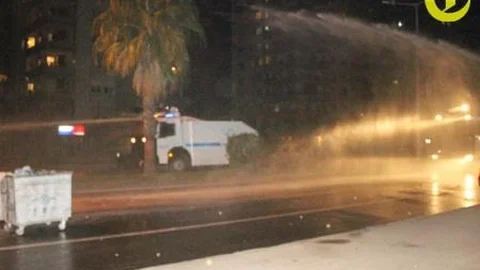 Mersin'de Berkin Elvan Protestosuna Polis Müdahalesi