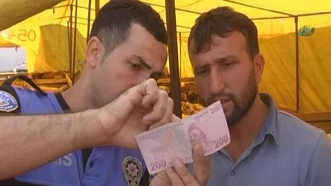 Polisten kurban satıcılarına 'sahte para' uyarısı!
