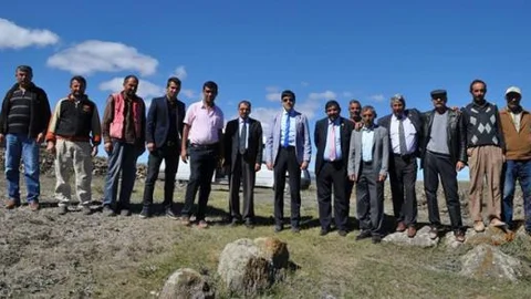 Arpaçay Kaymakamından köy ziyareti!