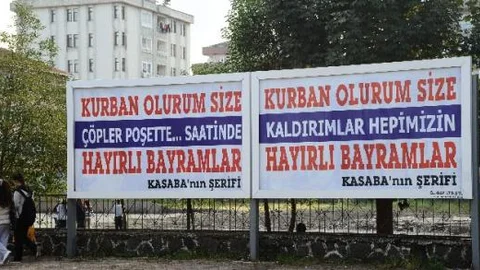 'Kasabanın şerifi'nden bayram mesajı!