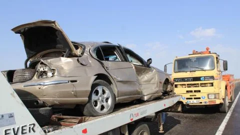 Siverek'te trafik kazası: 2'si çocuk 8 yaralı!