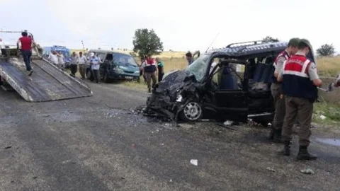 Çankırı'da Kaza: 10 Yaralı