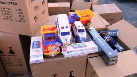 Oyuncak Yüklü Tır'da 200 Bin Paket Kaçak Sigara Ele Geçirildi