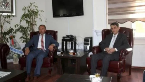 Başkan Köksoy'a Veda Ziyaretleri