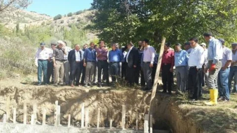 Seydibaba Köyü Köprüsü Yapılıyor