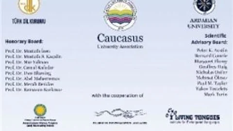 I.uluslararası Tehlike Altındaki Diller Konferansı Ardahan'da Yapılacak