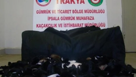 Valizden 32 Bin Tl Değerinde Vizon Kürk Çıktı