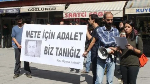 Karabük Öğrenci Kolektiflerinden Metehan'a Destek Eylemi