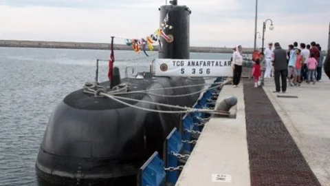 Anafartalar Denizaltısı'na Amasra'da Yoğun İlgi
