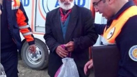 Akşam Eve Dönmeye Yaşlı Adam Yakınlarını Korkuttu