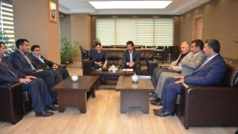 Askon Heyeti Doğan Ve Eş Başkanları Ziyaret Etti