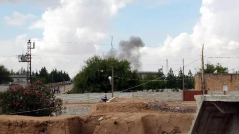 Çadır Kent Yakınına Havan Topu Mermisi Düştü