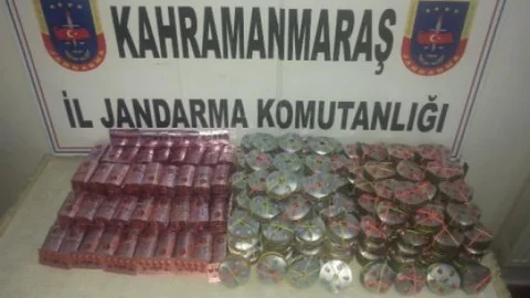 Kahramanmaraş'ta 14 Bin 200 Adet Uyarıcı Hap Ele Geçirildi
