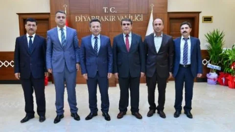 Dtso Yönetim Kurulu Vali Aksoy'u Ziyaret Etti