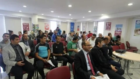 Okul Sporları Toplantısı Yapıldı