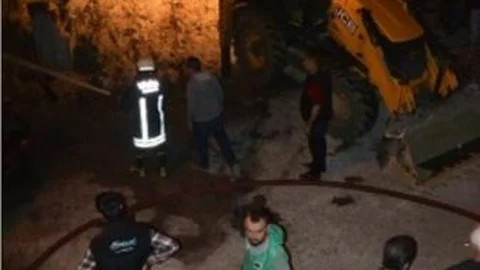 Samanlıkta Çıkan Yangın Korkuttu