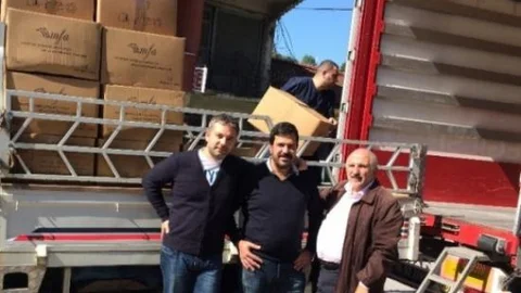 Kızılay'a 200 Bin Adet Maske Bağışı