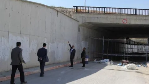 Cihanbeyli'de Altgeçitler Boyanıyor